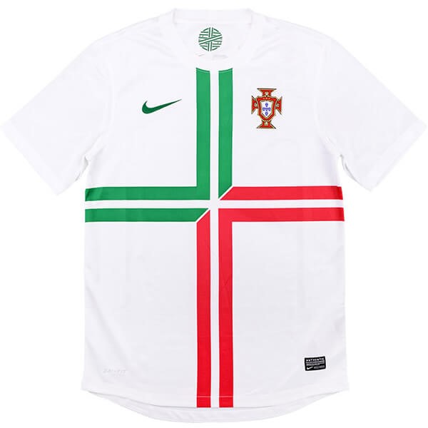 Maillot Football Portugal Exterieur Retro 2012 Blanc